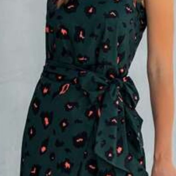 FIERCE DOLLZ All over animal print midi Dress - Picture 8 of 9